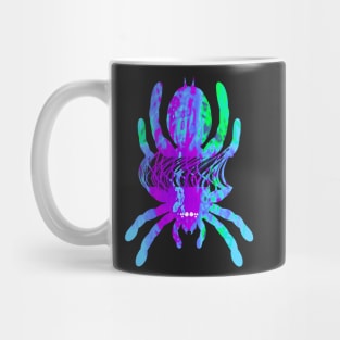 Tarantula Silhouette V77 (Tie Dye) Mug